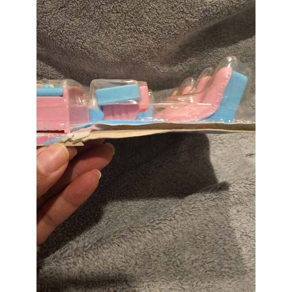 Vintage My Happy Home Furniture Playset 1990 Pink‎ And Blue Furniture